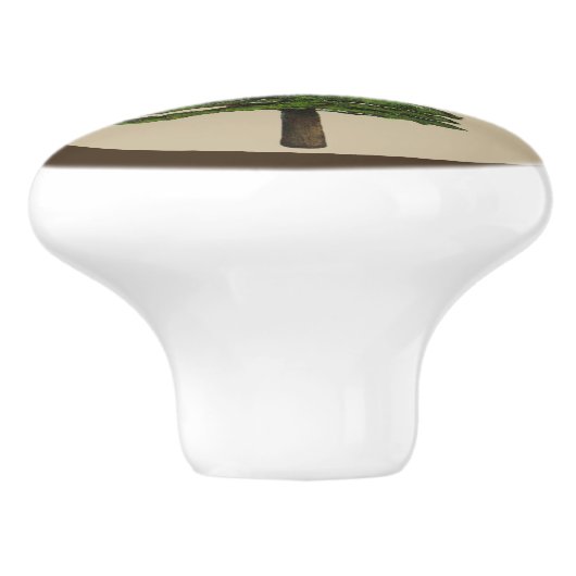 Pine Tree Keramik Knob Keramikknauf (Seitenansicht)