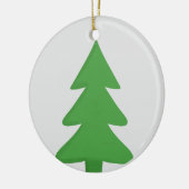 Pine Tree Keramik Ornament (Links)