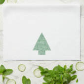 PIne Tree Kitchen Handtuch (Gefaltet)