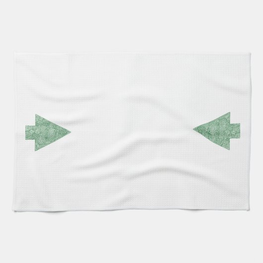 PIne Tree Kitchen Handtuch (Horizontal)