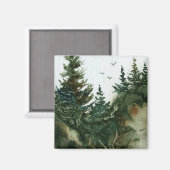 Pine Tree Magnet (Vorderseite/Rückseite)