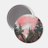 Pine Tree Magnet (Vorderseite/Rückseite)