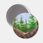 Pine Tree Magnet (Vorderseite/Rückseite)