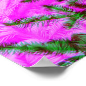 Pine Tree Modern Style Fotografy Art Print Poster (Ecke)