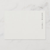 Pine Tree Mounscape Hochzeit QR Code UAWG Begleitkarte (Rückseite)