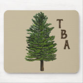 Pine Tree Mouse Pad Mousepad (Vorne)