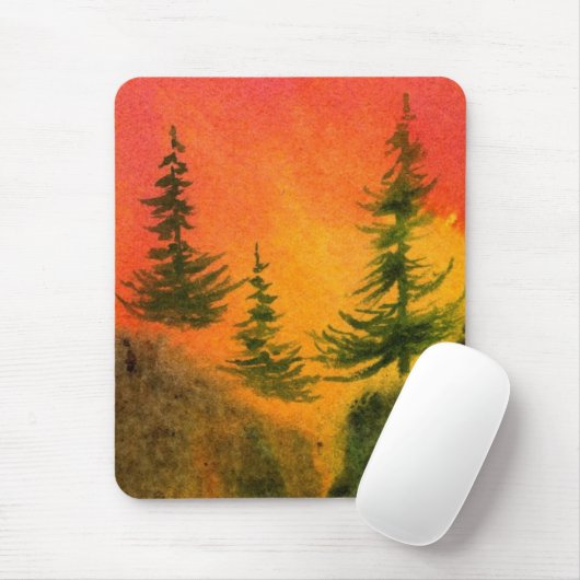 Pine Tree Mousepad (Mit Mouse)