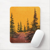 Pine Tree Mousepad (Mit Mouse)