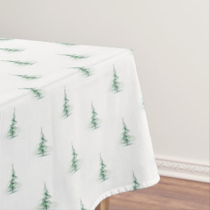 Pine Tree Muster minimal Tischdecke
