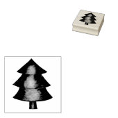 Pine Tree Outdoor Camping Wanderwege Bäume Holz Br Gummistempel (Stempel)