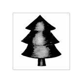 Pine Tree Outdoor Camping Wanderwege Bäume Holz Br Gummistempel (Prägung)