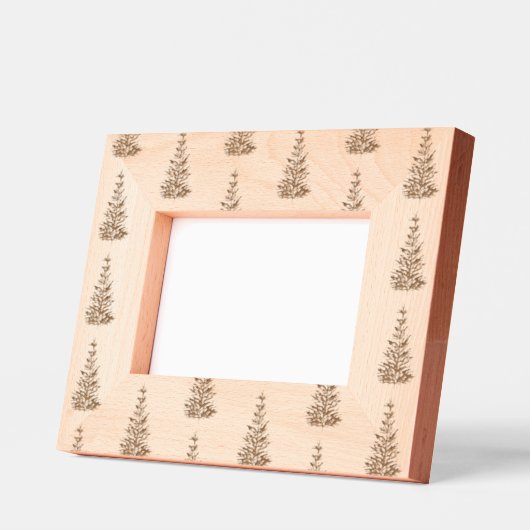 Pine Tree Pattern Geätzte Rahmen (Links)