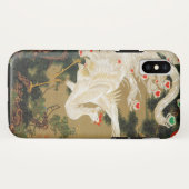 Pine Tree & Phoenix (Liebe Heart Phoenix), Jakuchu Case-Mate iPhone Hülle (Rückseite (Horizontal))