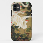 Pine Tree & Phoenix (Liebe Heart Phoenix), Jakuchu Case-Mate iPhone Hülle (Rückseite)