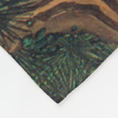 Pine Tree & Phoenix (Liebe Heart Phoenix), Jakuchu Fleecedecke (Ecke)