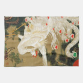 Pine Tree & Phoenix (Liebe Heart Phoenix), Jakuchu Geschirrtuch (Horizontal)