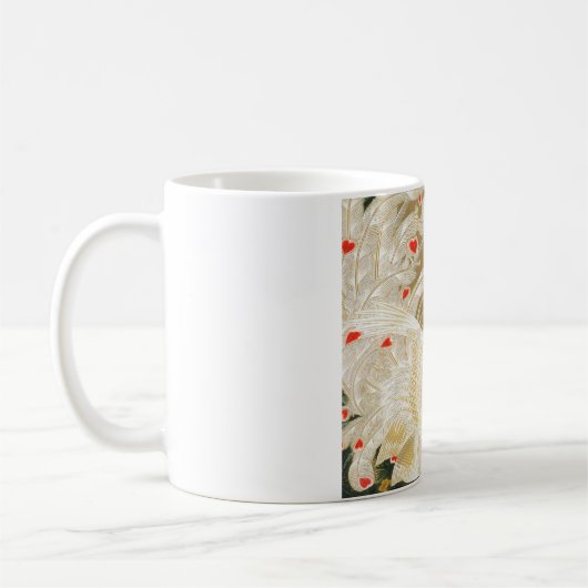 Pine Tree & Phoenix (Liebe Heart Phoenix), Jakuchu Kaffeetasse (Links)