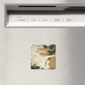 Pine Tree & Phoenix (Liebe Heart Phoenix), Jakuchu Magnet (In Situ (Geschirrspüler))