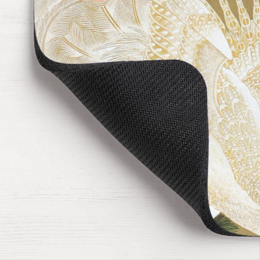 Pine Tree & Phoenix (Liebe Heart Phoenix), Jakuchu Mousepad (Ecke)