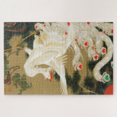 Pine Tree & Phoenix (Liebe Heart Phoenix), Jakuchu Puzzle (Horizontal)
