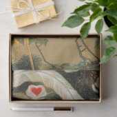 Pine Tree & Phoenix (Liebe Heart Phoenix), Jakuchu Seidenpapier (Geschenk)