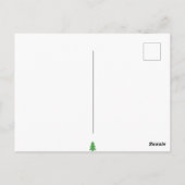 Pine Tree Postkarte (Rückseite)