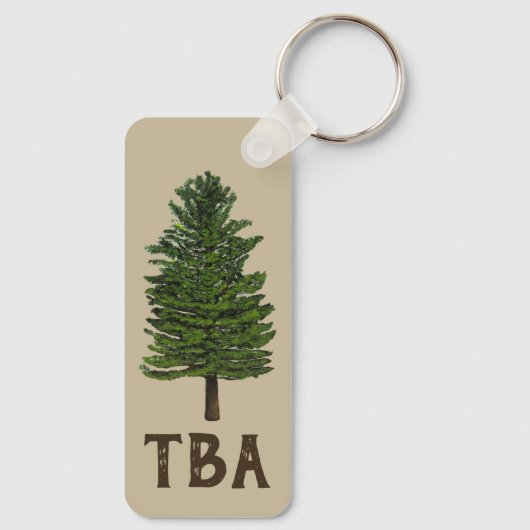 Pine Tree Schlüsselanhänger (Rückseite)