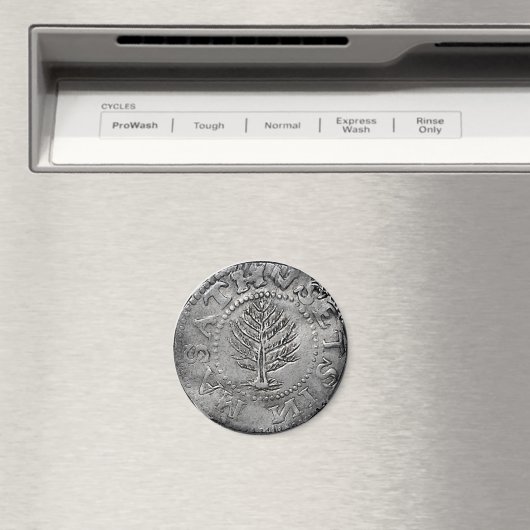 Pine Tree Shilling Coin Magnet (In Situ (Geschirrspüler))