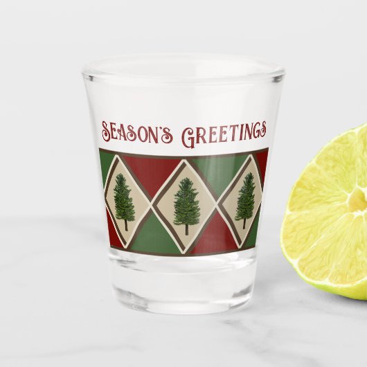 Pine Tree Shot glass Schnapsglas (Vorderseite)