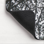 Pine Tree Silhouette Mousepad (Ecke)