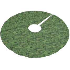 Pine Tree Skirt Polyester Weihnachtsbaumdecke