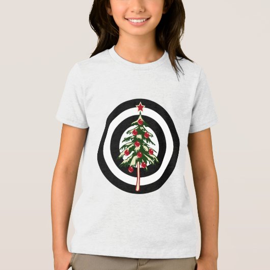 Pine Tree Tri-Blend Shirt (Vorderseite)