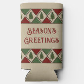 Pine Tree und Harlequin Can Cooler Selters Dosenkühler (Rückseite)