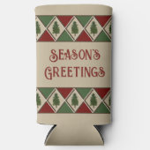 Pine Tree und Harlequin Can Cooler Selters Dosenkühler (Vorderseite)