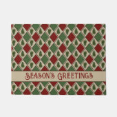 Pine Tree und Harlequin Doormat Fußmatte (Vorderseite)