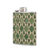 Pine Tree und Harlequin Flask Flachmann (Links)