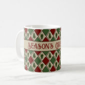 Pine Tree und Harlequin Tasse (Vorderseite Links)
