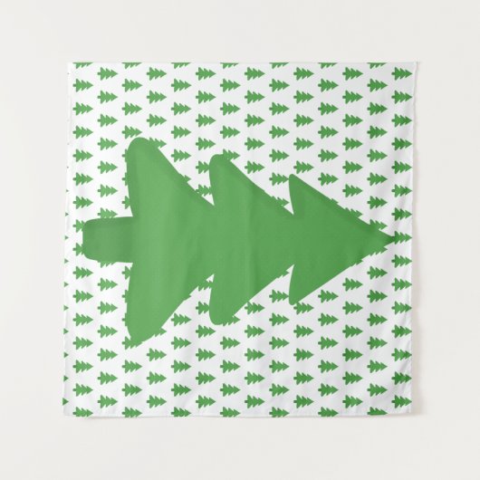 Pine Tree Wandteppich (Vorderseite (Horizontal))