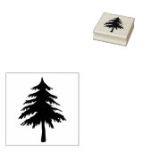 Pine Tree Wood Art Briefmarke Gummistempel (Stempel)