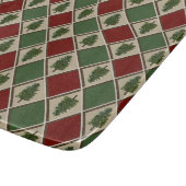Pine Trees and Harlequin Cutting Boards Schneidebrett (Ecke)
