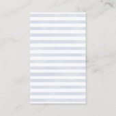 Pine Trees Babydusche Windelwaschkarte Visitenkarte (Rückseite)