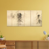 Pine Trees by Hasegawa Tohaku 16. Jahrhundert Leinwanddruck (Insitu (Wohnzimmer))