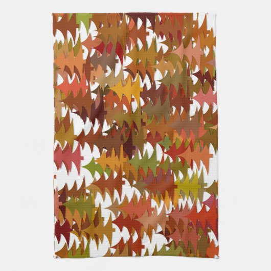 Pine Trees Geschirrtuch (Vertikal)