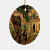 Pine Trees in Saint-Paul von Vincent van Gogh Keramikornament (Rechts)