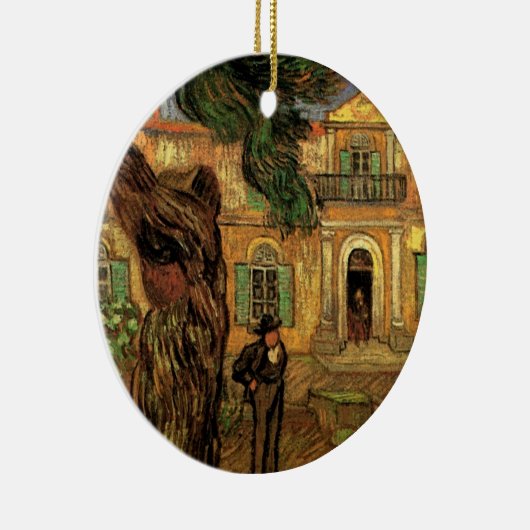 Pine Trees in Saint-Paul von Vincent van Gogh Keramikornament (Rechts)