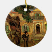 Pine Trees in Saint-Paul von Vincent van Gogh Keramikornament (Vorne)