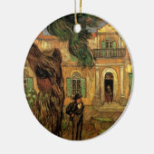 Pine Trees in Saint-Paul von Vincent van Gogh Keramikornament (Links)