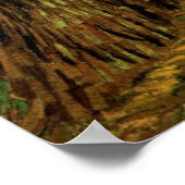 Pine Trees in Saint-Paul von Vincent van Gogh Poster (Ecke)