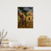 Pine Trees in Saint-Paul von Vincent van Gogh Poster (Küche)