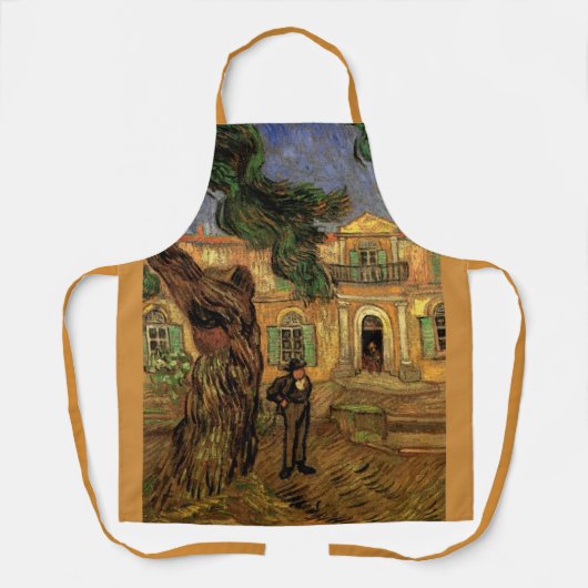Pine Trees in Saint-Paul von Vincent van Gogh Schürze (Vorderseite)
